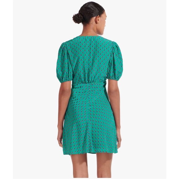 STAUD Mila Mini Dress Vine Calico - Picture 3 of 5